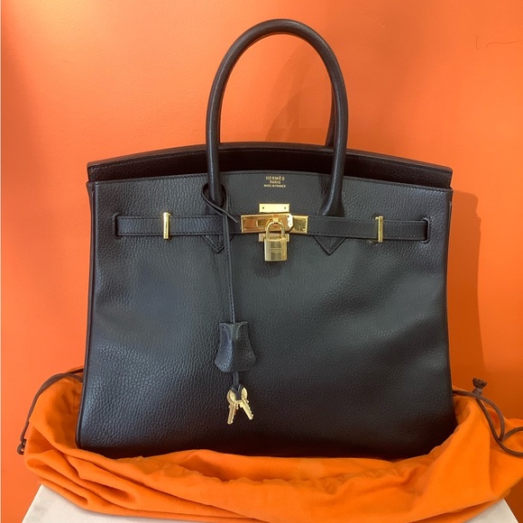 Black Birkin 35 - Picture 3 of 14
